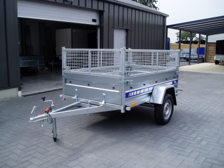 Aanhangwagen 750 kg 2012 met loofrek 