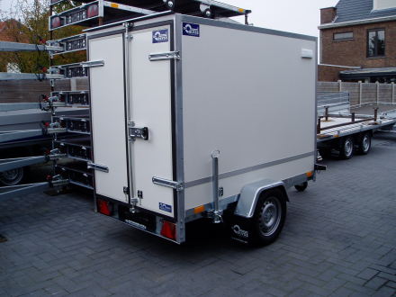 Kofferaanhangwagen F07520R 750 kg 205x120x150 met rem