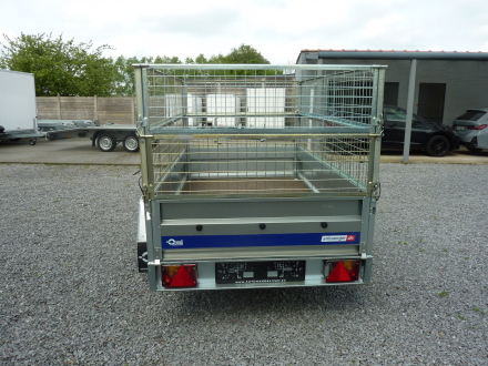 Aanhangwagen 750 kg 2012 met loofrek dubbel