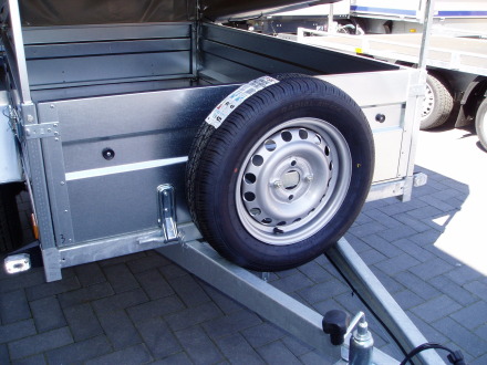 Aanhangwagen 750 kg 2012 met bordverhoging 