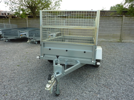 Aanhangwagen 750 kg 2012 met loofrek dubbel