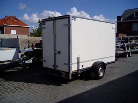 Kofferaanhangwagen F1330D 1300 kg 305x150x180